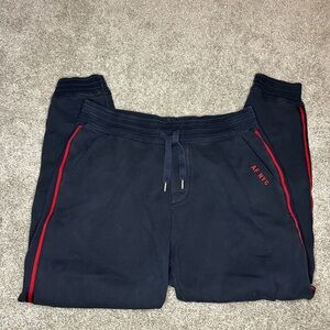 A&F Navy Sweatpants